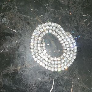 DIAMOND CHAIN NECKLACE 5.63CTW 14K WHITE GOLD